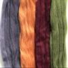 T.F GHG Needle Felting Wool Roving 8 Colors Set,15G/Color Total 120G/4.23OZ, 100% Natural Wool for Felting Yarn Craft Supplies, Needlecrafts for Starter Beginner (Earth) view 2