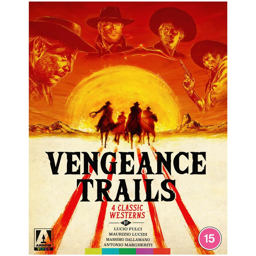 Vengeance Trails: Four Classic Westerns - 4-Disc Box Set ( Le colt cantarono la morte e fu... tempo di massacro / 2 once di piombo / Bandidos / E Dio dis [ Blu-Ray, Reg.A/B/C Import - United King