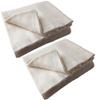Craft Quilt Batting for Quilting,2PCS 36"X45" Natural Cotton Quilting Batting Fabric for Sewing view 1