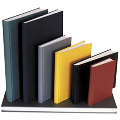 K&P, Hardbound, A5, 8.3 x 5.8 Broads., 176 pgs, red