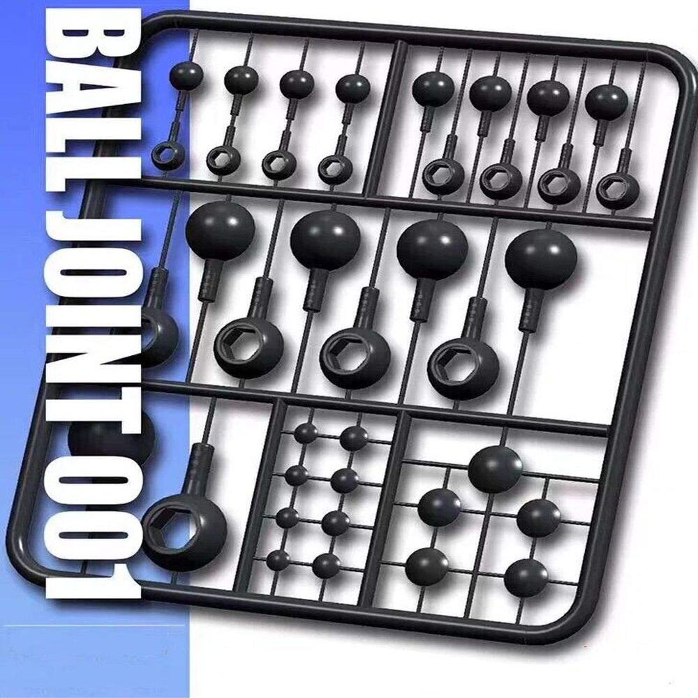 ANSAI Custom Ball Joint for MG RG HG Model,Resin Cast Kit, Action Figures 6-7" Ball Joint Parts Detail Movable Action