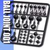 ANSAI Custom Ball Joint for MG RG HG Model,Resin Cast Kit, Action Figures 6-7" Ball Joint Parts Detail Movable Action view 1