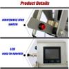 TECHTONGDA Semi-Auto Heat Press 15in x15in Magnetic Heat Transfer Machine, 9in1 Multifunctional Heat Press Machine with Swinging Function, Time Temperature Settings view 3