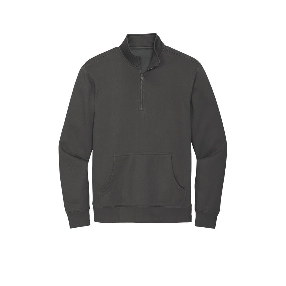 District V.I.T.Fleece 1/4-Zip DT6106, Charcoal, Small