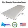 Foamma 2" x 25" x 70" High Density Upholstery Foam Cushion (Seat Replacement, Upholstery Sheet, Foam Padding) Made in USA view 2