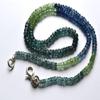 BEADS GEMSTONE 1 Strand Natural 16 inch Natural Gemstone Super Multi color Kyanite Faceted Roundel Beads Full Strand Fine Quality Beads Necklace 3 TO 4 MM Code-HIGH-21624 view 1