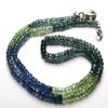 BEADS GEMSTONE 1 Strand Natural 16 inch Natural Gemstone Super Multi color Kyanite Faceted Roundel Beads Full Strand Fine Quality Beads Necklace 3 TO 4 MM Code-HIGH-21624 view 2
