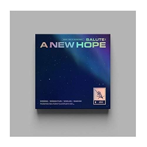 AB6IX Salute : A New Hope 3rd EP Repackage Album New Version CD+1p Poster+80p PhotoBook+1p PhotoCard+1p Unit Card+1p Post+Envelope&Hope Card+24p Behind Book+Sticker+Message PhotoCard Set+Tracking