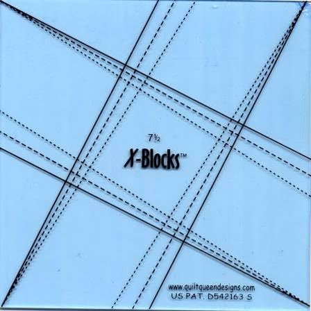 X-Blocks XB75 Rotary Cutting Tool for Quilt Making, 7-1/2-Inch