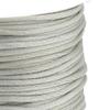 Pandahall 38 Yards Nylon Satin Rattail Cord String 2.5mm Chinese Knot Trim Cord Thread for Beading Bracelet Necklace Jewelry Making (LightGrey) view 3