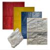 5 Pcs Set of Concrete Stamping Mats SM 1914. Slate Stone Texture. 24" x 24" view 1
