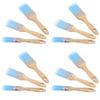 12pc Synthetic Paint Painting Brush Set Decorating 25mm 50mm Width Brushes view 1