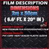 Hydrographic Film Combo Kit Snake Pit Black and Clear Transparent Hydrographic Water Transfer Film Activator Combo Kit Hydro Dipping Dip Demon view 4