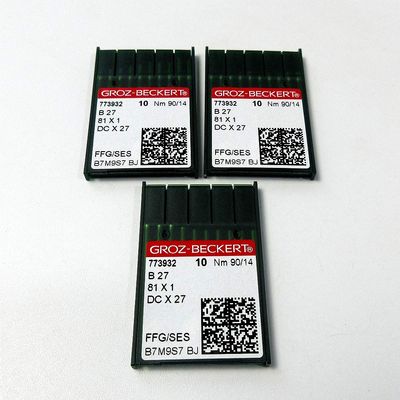 30 Groz Beckert DCX27 DCX1 B27 Industrial Serger Overlock Sewing Needles (9/65)