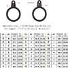 Ring Sizer Gauge Set, Finger Measurement Tools and Bonus Plastic Ring Sizer Belt,Jewelry Sizing Tools US 0-13 Standard for Women and Men view 2