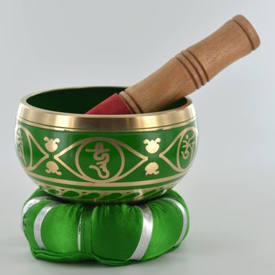 Tree of Life Singing Bowl Home Decor H11cm