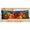 Herrschners Fall Splendor Bench Pillow Latch Hook Kit view 1