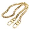 Braided Purse Chain Gold Crossbody Shoulder Strap Polished - (32" / 80centimeters) view 1