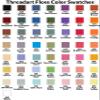 12 Skeins ThreadArt Premium Egyptian Long Fiber Cotton Embroidery Floss | Black | 6 Strand Divisible Thread 8.75yds Each for Hand Embroidery, Friendship Bracelets, Cross Stitch and Crafts view 3