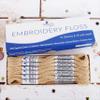 12 Skeins ThreadArt Premium Egyptian Long Fiber Cotton Embroidery Floss | Cream | 6 Strand Divisible Thread 8.75yds Each for Hand Embroidery, Friendship Bracelets, Cross Stitch and Crafts view 2