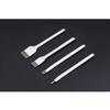 1pcs 6mm 4 Prong DIY Leather Hole Punch Leather Punch Set Diamond Sewing Awl Thread Needles Leather Stitching Kit Tools for Speedy Stitcher Tiger Thread view 1