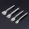 1pcs 6mm 4 Prong DIY Leather Hole Punch Leather Punch Set Diamond Sewing Awl Thread Needles Leather Stitching Kit Tools for Speedy Stitcher Tiger Thread view 4