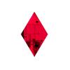 50 Pack Acrylic Pieces Light Red 1" Diamond Shape for Decorations .118-3MM Thick with Smooth Edges Modern and Stylish Plexiglass Tiles Blank Flat DIY Projects by Marketing Holders view 1
