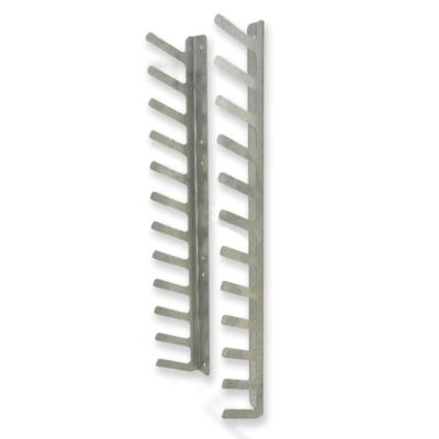Ecotex Squeegee Mountable Storage Rack for Screen Printing Organizing Shop Tool (12 Squeegee Rack)