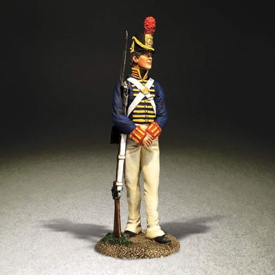 W. Britain's Toy Soldiers Museum Collection 10071 U.S. Artilleryman 1813-1814 1:30 Scale Metal
