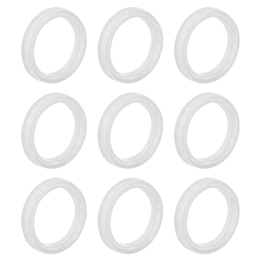 EXCEART 9pcs Round Silicone Bracelet Casting Mold Jewelry Bangle Mold for Handmade Crafts Washable Reusable for Special Occasions and Making