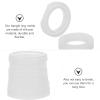 EXCEART 9pcs Round Silicone Bracelet Casting Mold Jewelry Bangle Mold for Handmade Crafts Washable Reusable for Special Occasions and Making view 4