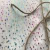 Inside My Nest Rainbow Metallic Foil Specks Glitter On White Tissue Paper Sheets 30x20 inches (20) view 1
