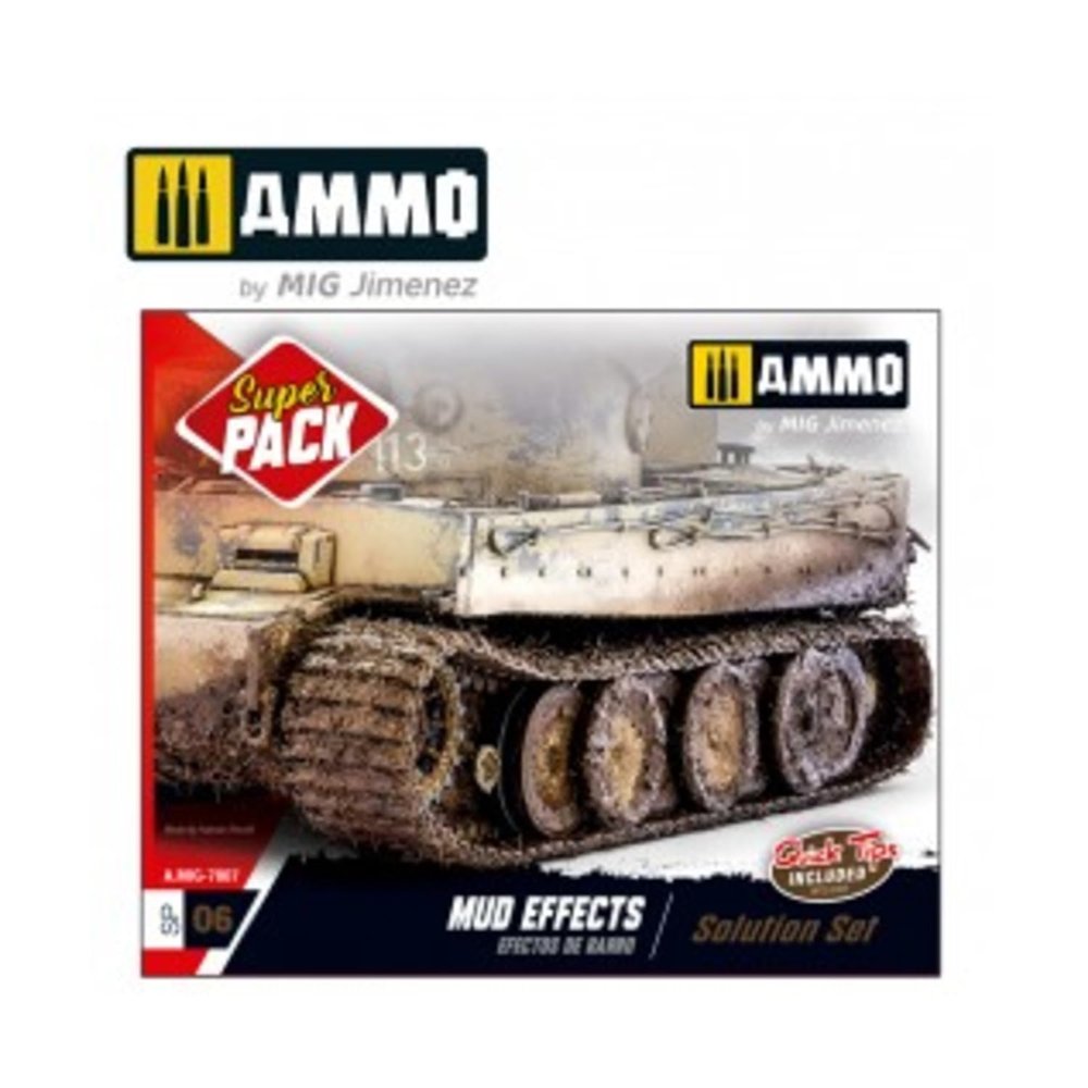 Ammo Mig Mud Effects Solution Set
