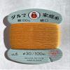 Daruma Home Sewing Thread - 30wt Hand Sewing Thread (# 06 Tangerine) view 1