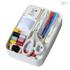 Snoopy Sewing Set, Thin, White, Misasa Elementary School, Boys and Girls, Sewing Tools, Sewing Box, Sewing Box, Sewing Set, NO,8559 view 3