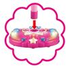 KonHaovF Kids Karaoke Machine with Lights,Microphone with Adjustable Stand Singing Karaoke Machine for Girls Boys (Pink) view 3