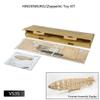 Dancing Wings Hobby 1/453 Wooden Static Model Display Replica 540mm Hindenburg Zeppelin Airship for Adults (VS35) view 3