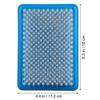 EXCEART 1pc Sky-Blue Wool Felt Base Cleaning Brush Multi-Purpose Hair Brush for Easy Household Cleaning Lightweight and Portable Design for Quick Use Handle for Comfortable Grip view 2