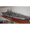 Lllunimon KMS Bismarck Battleship Model Kit, Handmade DIY Paper Boat Model 90cm Long view 3