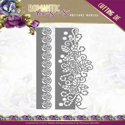 Precious Marieke Marieke Dies BORDR, Rose Border, Romantic Roses