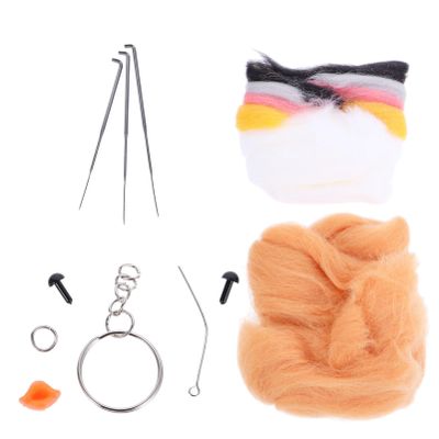EXCEART 1set Penguin Shape Needle Felting Complete Craft Supplies for Creative Projects Material for Beginners and Enthusiasts for Home Decoration