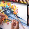 Caran D'Ache Luminance Pencil - DARK FLESH 70%-FSC view 3