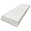 Foamma 2" x 18" x 120" (3 Pack) High Density Upholstery Foam Cushion, Seat Replacement, Upholstery Sheet, Foam Padding, Made in USA view 1