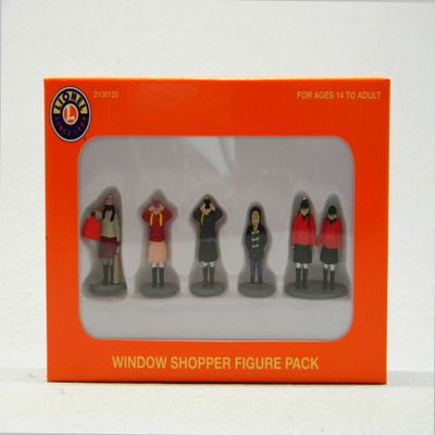 Lionel Window Shopper Six Piece Miniature People Pack Model Train Accessory (2130120)