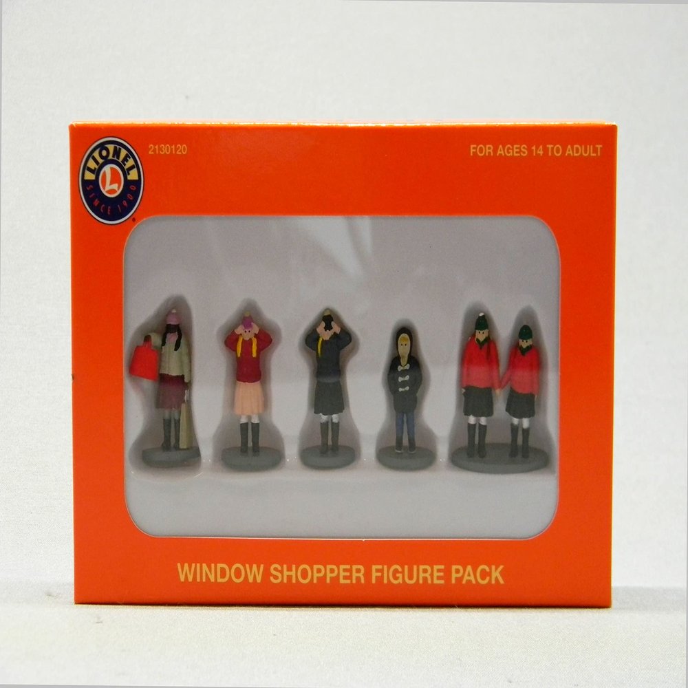 Lionel Window Shopper Six Piece Miniature People Pack Model Train Accessory (2130120)