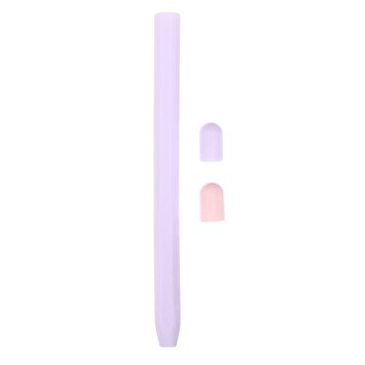 Hemobllo - Silicone Stylus Pen Case for Pencil Protective Sleeve Comfortable Grip Prevents Rolling Scratches Dirt Secure Design