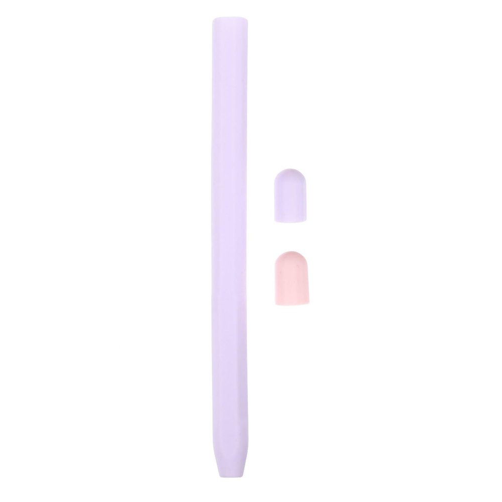 Hemobllo - Silicone Stylus Pen Case for Pencil Protective Sleeve Comfortable Grip Prevents Rolling Scratches Dirt Secure Design