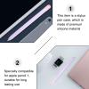 Hemobllo - Silicone Stylus Pen Case for Pencil Protective Sleeve Comfortable Grip Prevents Rolling Scratches Dirt Secure Design view 3