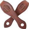 Martin Saddlery Chocolate Skirting Leather Medium Slobber Straps Chocolate Medium view 1