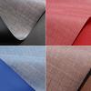 GERYUXA Faux Leather Sheets Textured Synthetic Leather Fabric Vinyl Leatherette Fabric for Hair Bows,Bag,Earrings Making Waterproof Fabric-Blue t9 1.38x3.5m view 4